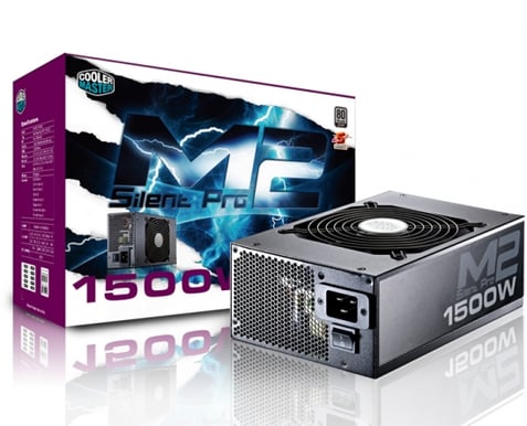 Cooler Master Silent Pro M2 1500W 80+ Silver, Modulär