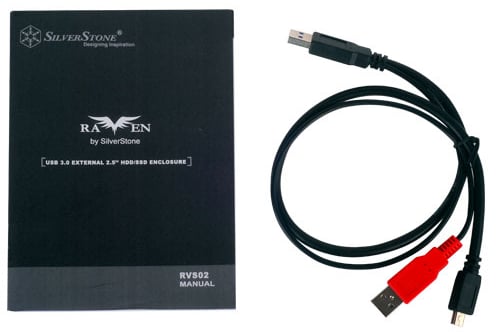 Silverstone Raven 2.5" SATA till USB3.0