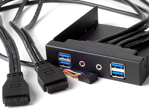 Silverstone BayDevice 3,5 Svart. SST-FP32B-E