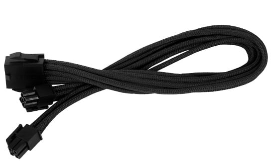 Silverstone Sleeved cable EPS-8pin to EPS/ATX-4+4pin