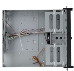 Fantec TCG-2811X03-1 2U rackchassi, 528mm djup
