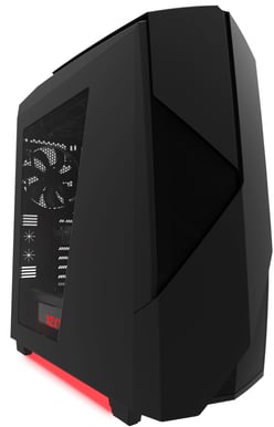 NZXT Noctis 450 Svart/Röd