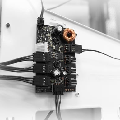 NZXT Noctis 450 Vit/Blå