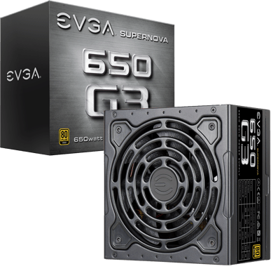 【新品、未開封】EVGA SUPERNOVA 650 G3 EVGA Supernova G3 650W - Inet.se