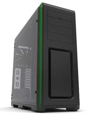 Phanteks Enthoo Luxe Tempered Glass Svart