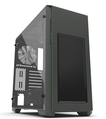 Phanteks Enthoo Pro M Acrylic Titangrön