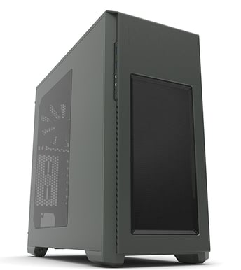 Phanteks Enthoo Pro M Titangrön fönster