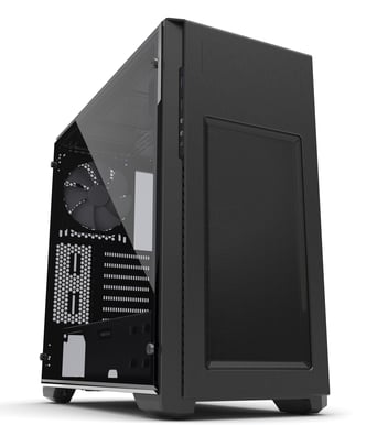 Phanteks Enthoo Pro M Tempered Glass Svart