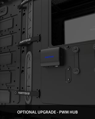 Phanteks Enthoo Pro M Tempered Glass Svart