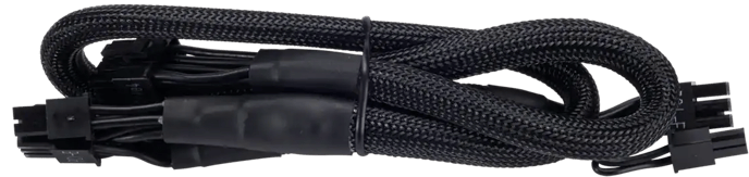 Corsair Typ 4 Sleeved, svart PCI-E