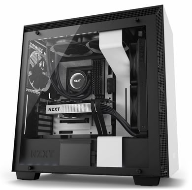 NZXT H700i Svart/Vit