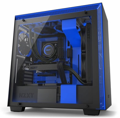 NZXT H700i Svart/Blå