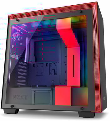 NZXT H700i Svart/Röd