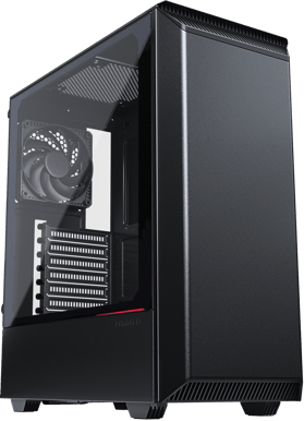 Phanteks Eclipse P300 Tempered Glass Svart