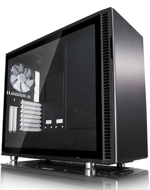 Fractal Design Define R6 Svart Tempered Glass