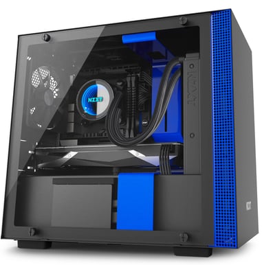 NZXT H200i Svart/Blå