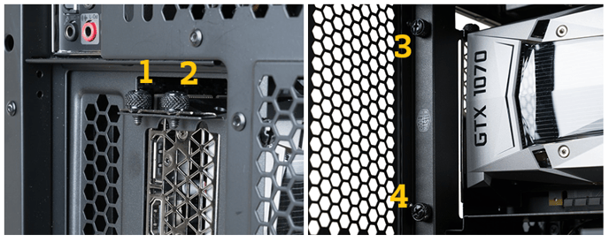 Cooler Master Vertikal GPU-hållare