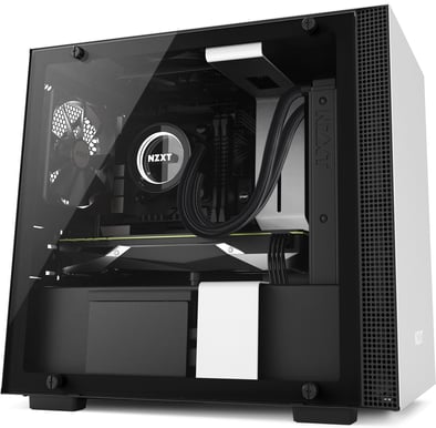 NZXT H200 Svart/Vit