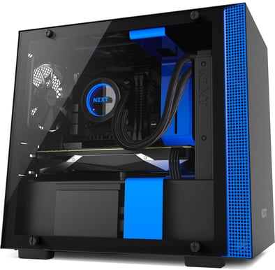 NZXT H200 Svart/Blå