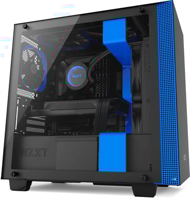NZXT H400 Svart/Blå