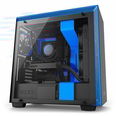 NZXT H700 Svart/Blå