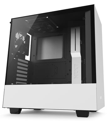 NZXT H500 Svart/Vit