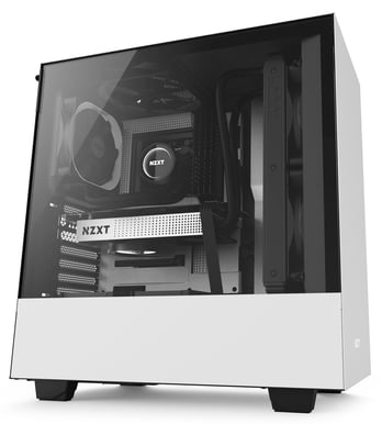NZXT H500 Svart/Vit