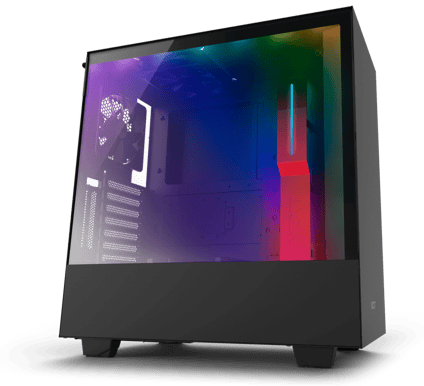 NZXT H500i Svart/Röd