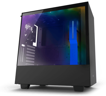 NZXT H500i Svart/Blå