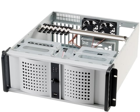 Fantec TCG-4800X07-2 4U rackchass Vit