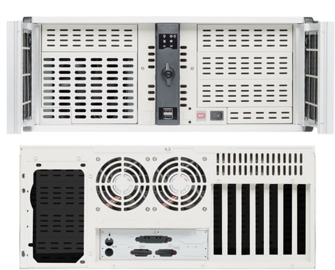 Fantec TCG-4800X07-2 4U rackchass Vit
