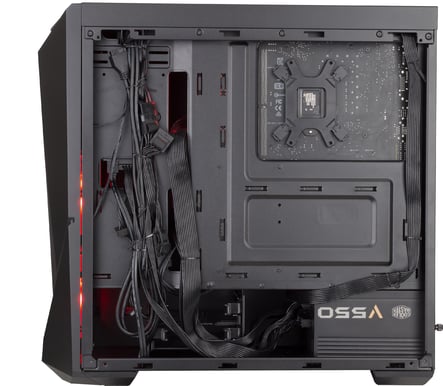 Cooler Master MasterBox K500L Röd LED