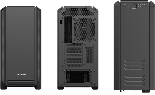 be quiet! Silent Base 601 Svart