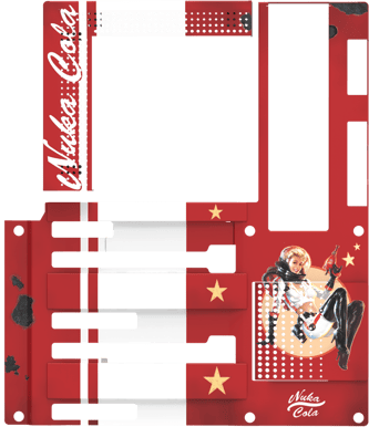 NZXT N7 Z370 Heatsink Cover Nuka Cola