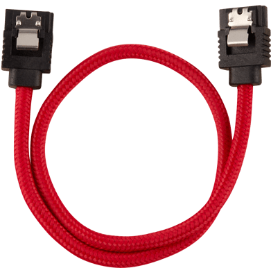 Corsair SATA-kabel Rak Röd 30cm 2-pack