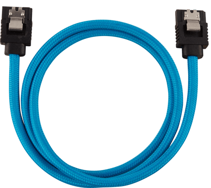 Corsair SATA-kabel Rak Blå 60cm 2-pack