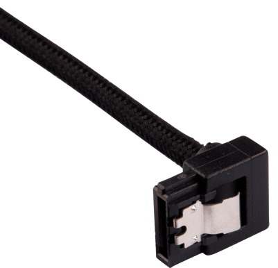 Corsair SATA-kabel Vinklad Svart 30cm 2-pack