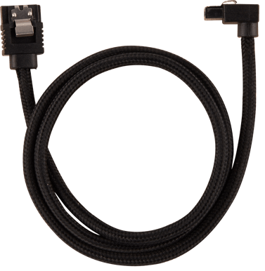 Corsair SATA-kabel Vinklad Svart 60cm 2-pack