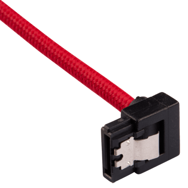 Corsair SATA-kabel Vinklad Röd 60cm 2-pack