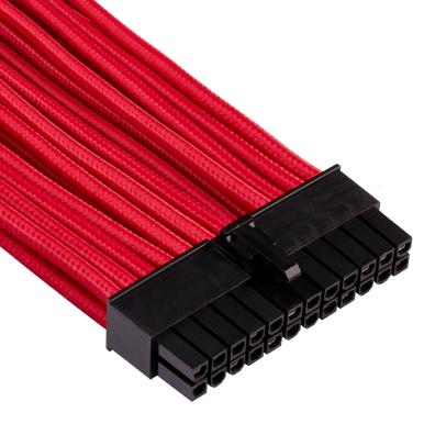 Corsair Sleevad ATX 24-pin Type 4 Gen 4 -Röd