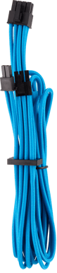 Corsair Sleevad PCIe-kabel Single Typ 4 Gen 4 -Blå