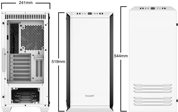 be quiet! Dark Base 700 White Limited Edition