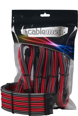 CableMod PRO ModMesh Extension Kit - Carbon/Röd