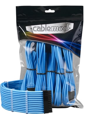CableMod PRO ModMesh Extension Kit - Ljusblå