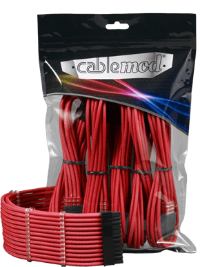 CableMod PRO ModMesh Extension Kit - Röd