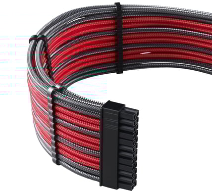 CableMod PRO ModMesh C-Series Kit AXi/HXi/RM - Carbon/Röd