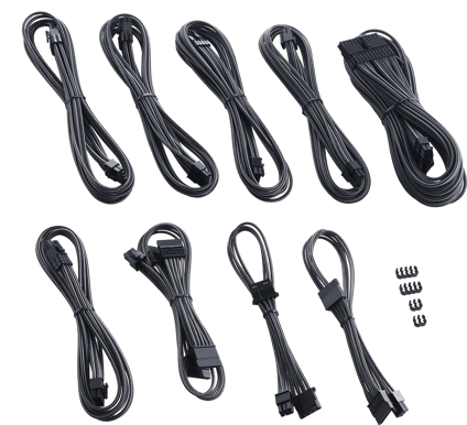 CableMod PRO ModMesh C-Series Kit RMi/RMx/RM - Carbon