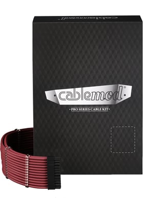 CableMod PRO ModMesh C-Series Kit RMi/RMx/RM - Blodröd