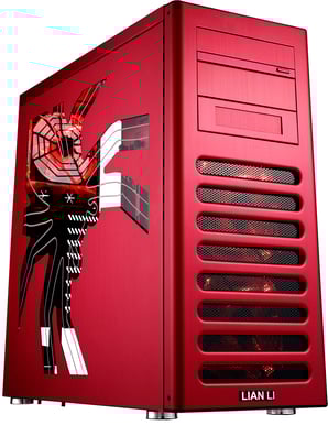 Lian Li PC-8FI R, Röd