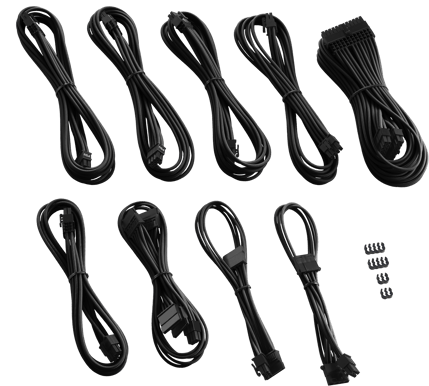 CableMod PRO ModMesh RT-Series Kit - Svart